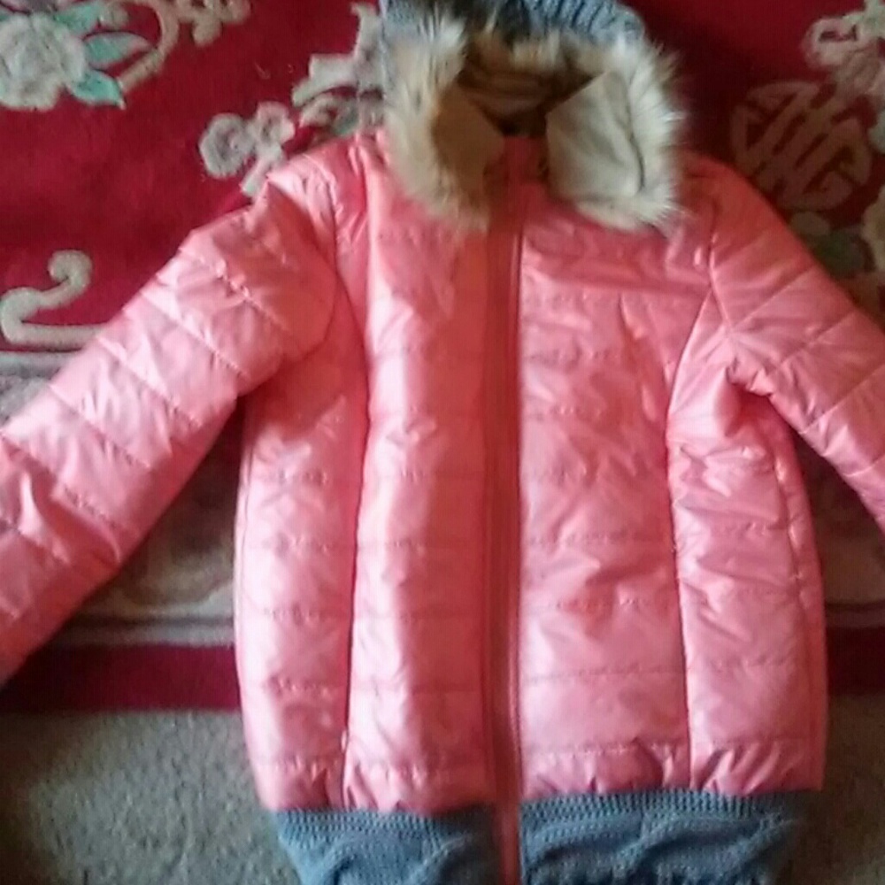Furlined coat